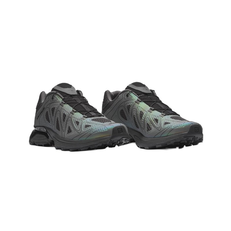 salomon xt whisper void asphalt caslterock black vue paire cote droit