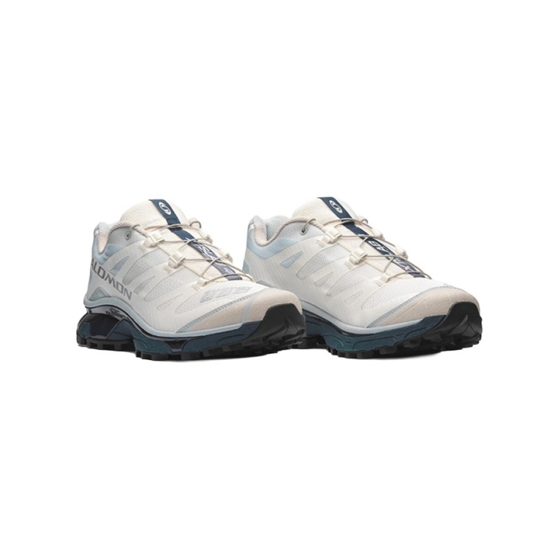 salomon xt 4 og pearl blue grisaille lilac vue paire cote droit