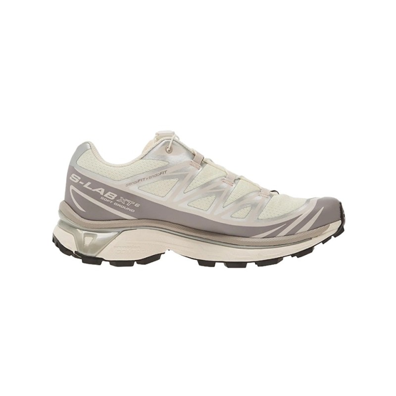 salomon xt 6 vanilla ice ftw silver lilac vue coté droit