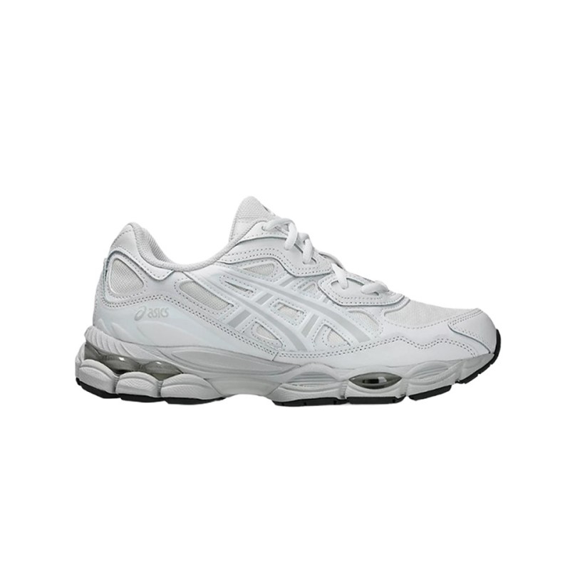 asics gel nyc white glacier grey vue du coté droit