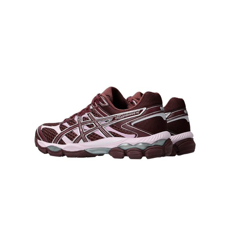 asics gel cumulus 16 port royal vue paire  coté gauche
