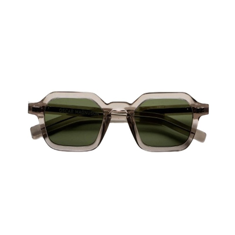 lunettes de soleil andré de la marque oscar magnuson couleur warm grey