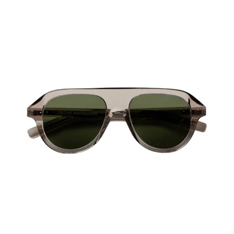 lunettes de soleil sidney de la marque oscar magnuson couleur warm grey