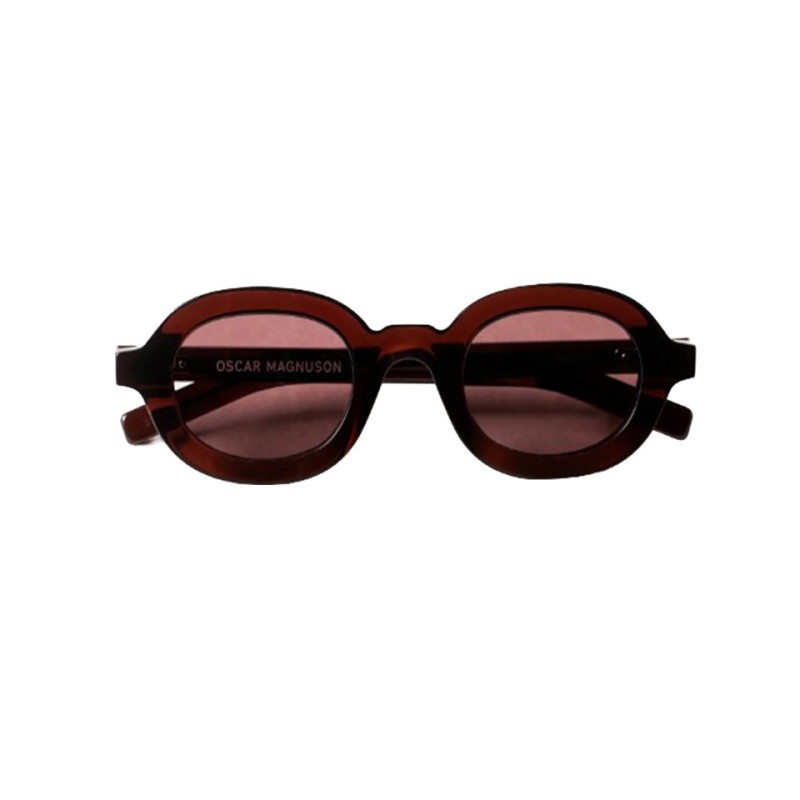 lunettes de soleil akira de la marque oscar magnuson couleur toga red