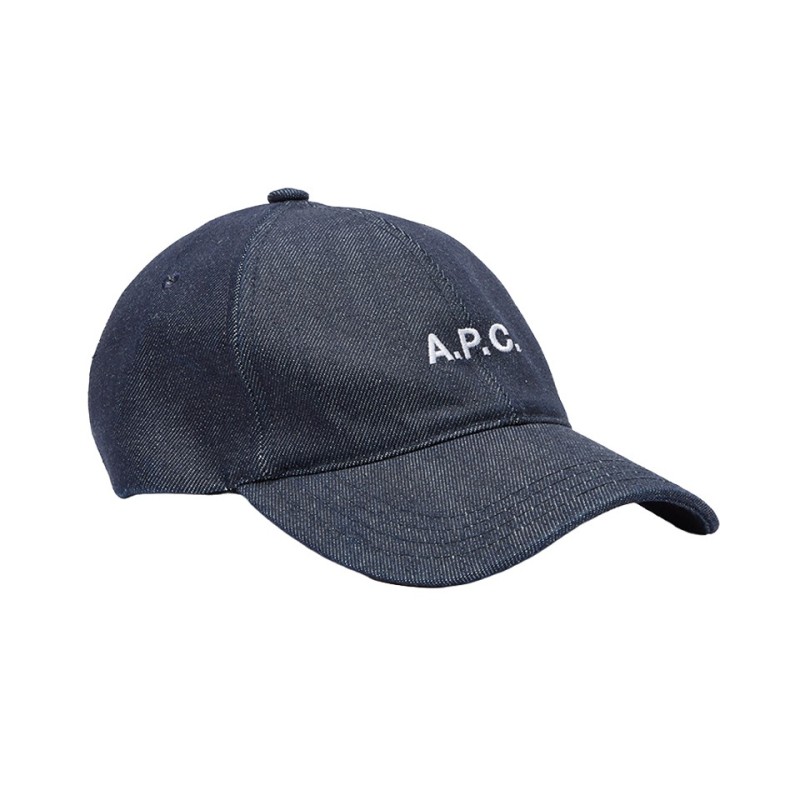 casquette charlie de la marque APC couleur indigo
