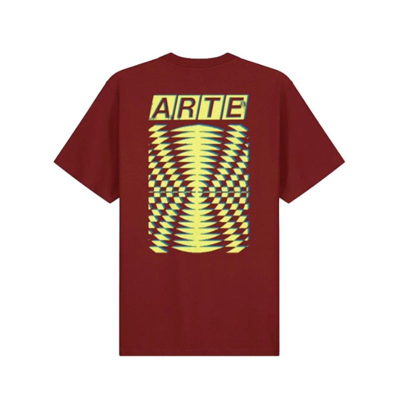 ABSTRACT BACK PRINT TSHIRT BRDX