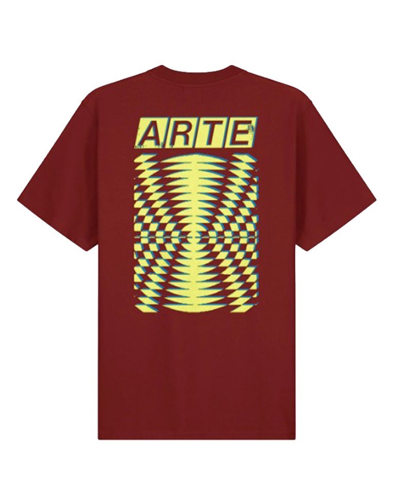 ABSTRACT BACK PRINT TSHIRT BRDX