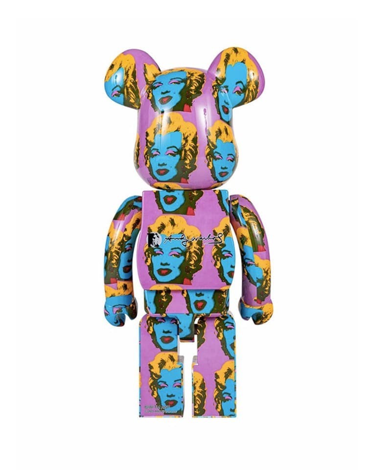 BEARBRICK 1000% MARILYN 2 AW