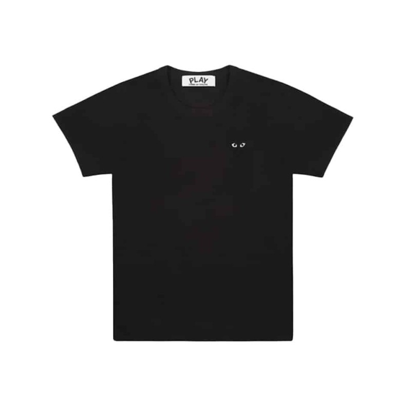 T064 t-shirt comme des garçons play black black heart