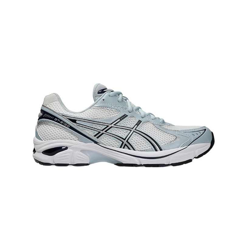 asics gt2160 white/storm cloud vue du profil droit