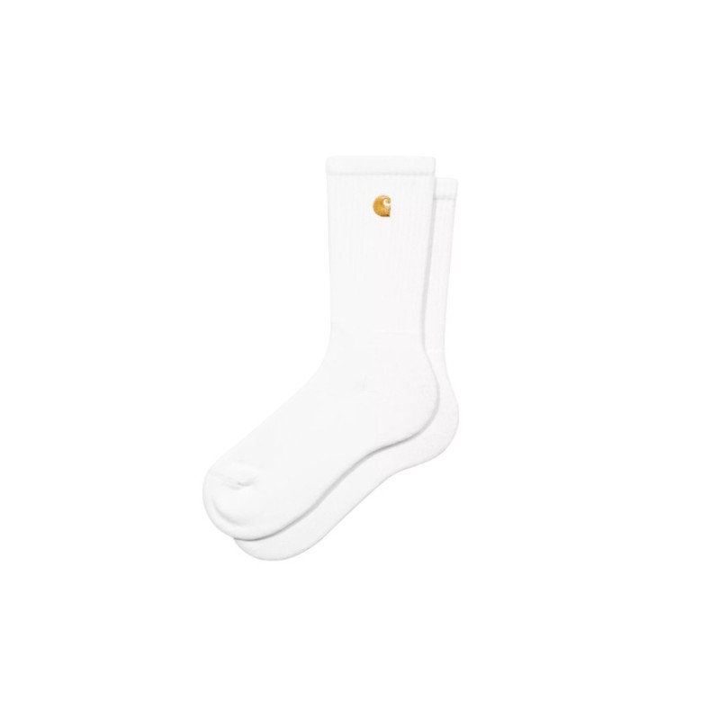 carhartt wip chase socks couleur blanc